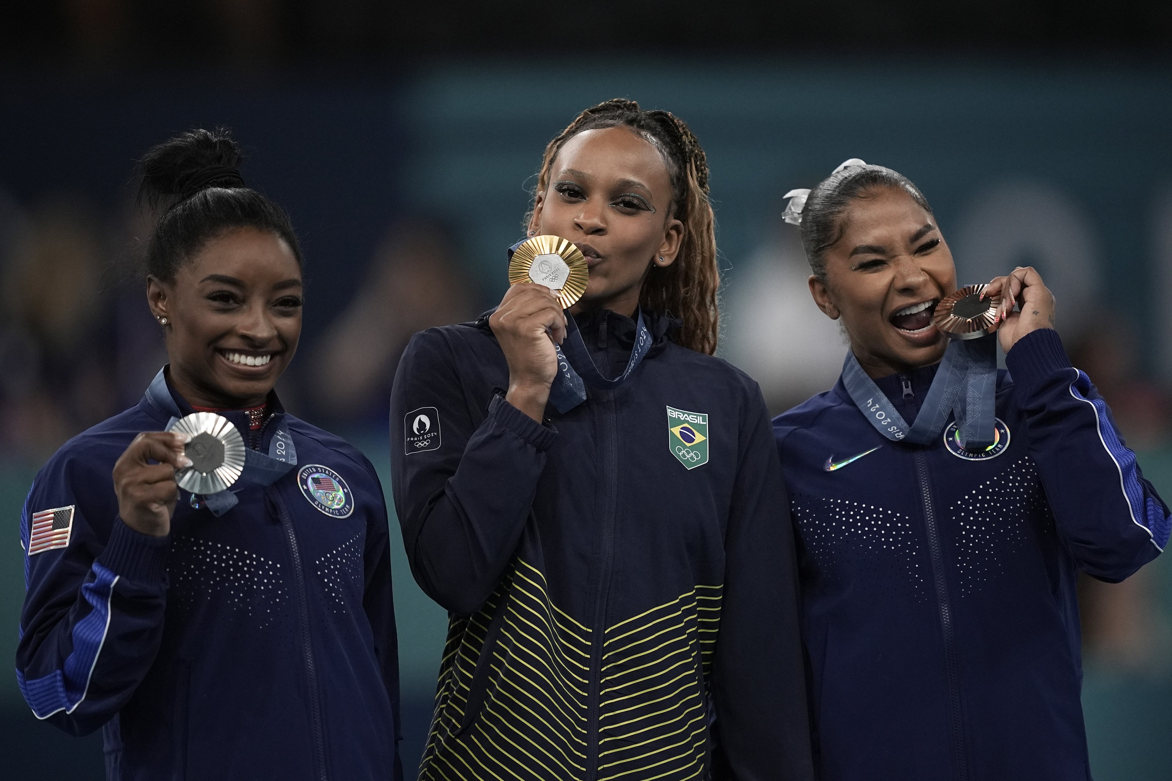 Jordan Chiles diz que vai cuidar da saúde mental, após ter medalha de bronze revogada