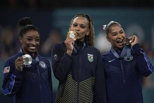 Imagem referente à matéria: Medalha de Rebeca Andrade pode ser afetada por pedido de revisão romeno?