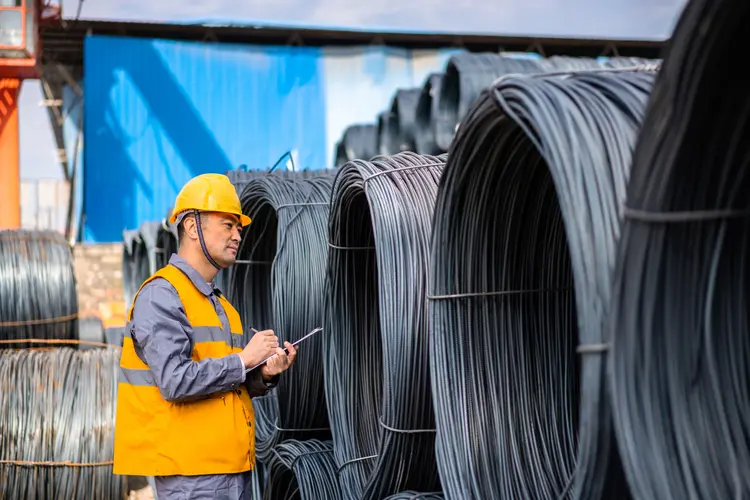 China é responsável pela produção de 7% do aço mundial. (Getty Images/Getty Images)