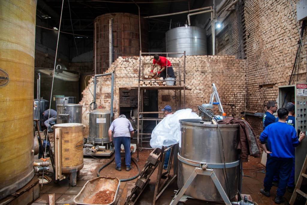 Fábrica Vinagres Prinz, em Lajeado, no Rio Grande do Sul (Leandro Fonseca/Exame)