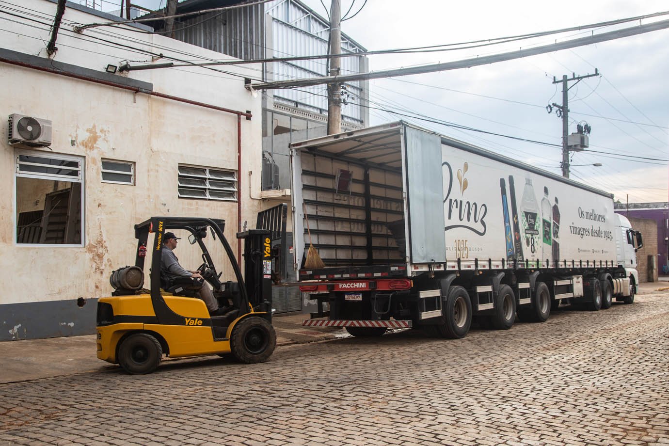 Mercadoria começa a escoar na Prinz