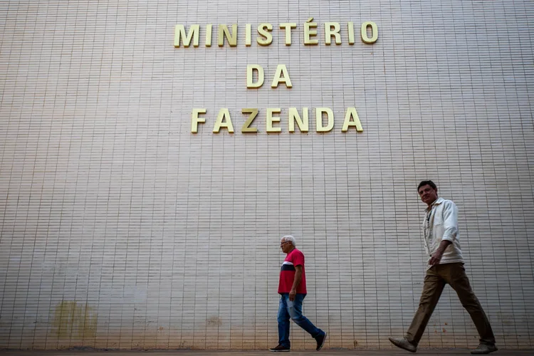 Fachada do Ministério da Fazenda, em Brasília (Leandro Fonseca/Exame)