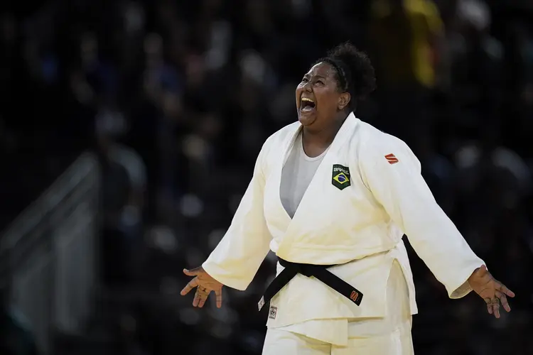 Beatriz Souza conquistou a primeira medalha de ouro do Brasil nos Jogos Olímpicos de Paris (Comitê Olímpico Brasileiro/Divulgação)