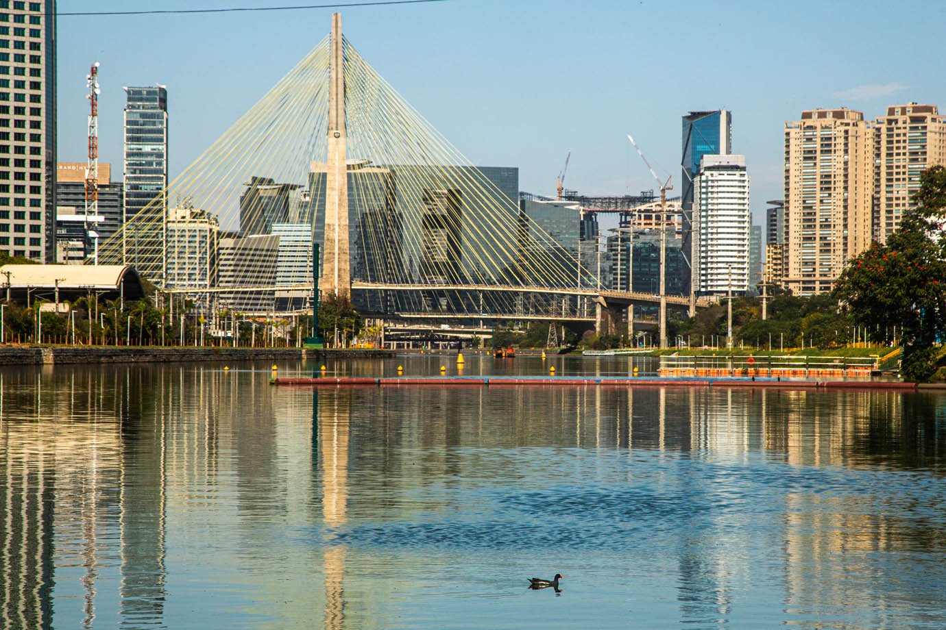 Governo de SP realiza obras no Rio Pinheiros