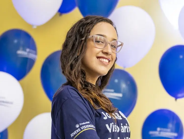 A jovem estudante e empreendedora, Millena Xavier (Jovens Visionários/Divulgação)