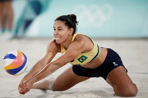 Imagem referente à matéria: Ana Patrícia e Duda conquistam vaga na semifinal do vôlei de praia nas Olimpíadas