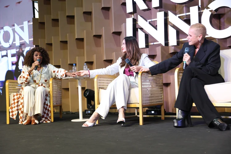 Zezé Motta, Luiza Brunet e Xuxa  (Ag. Enquadrar/RIW/Divulgação)