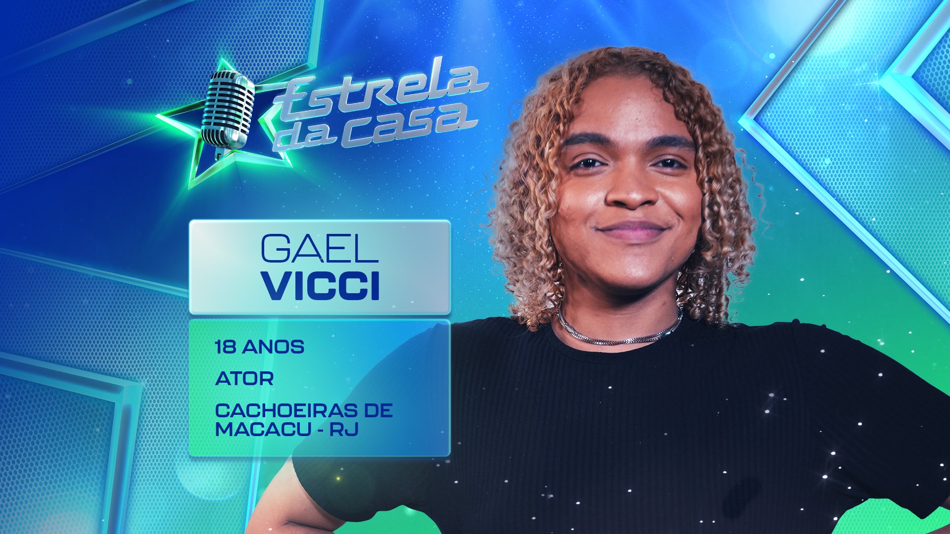 Gael Vicci: Ator e cantor carioca apaixonado por MPB e pop, sempre ligado no 220 volts