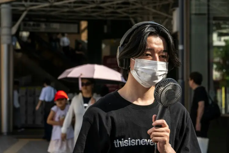 Alerta: ao menos 10 países registraram temperaturas diárias superiores a 50ºC em mais de um local (AFP Photo)