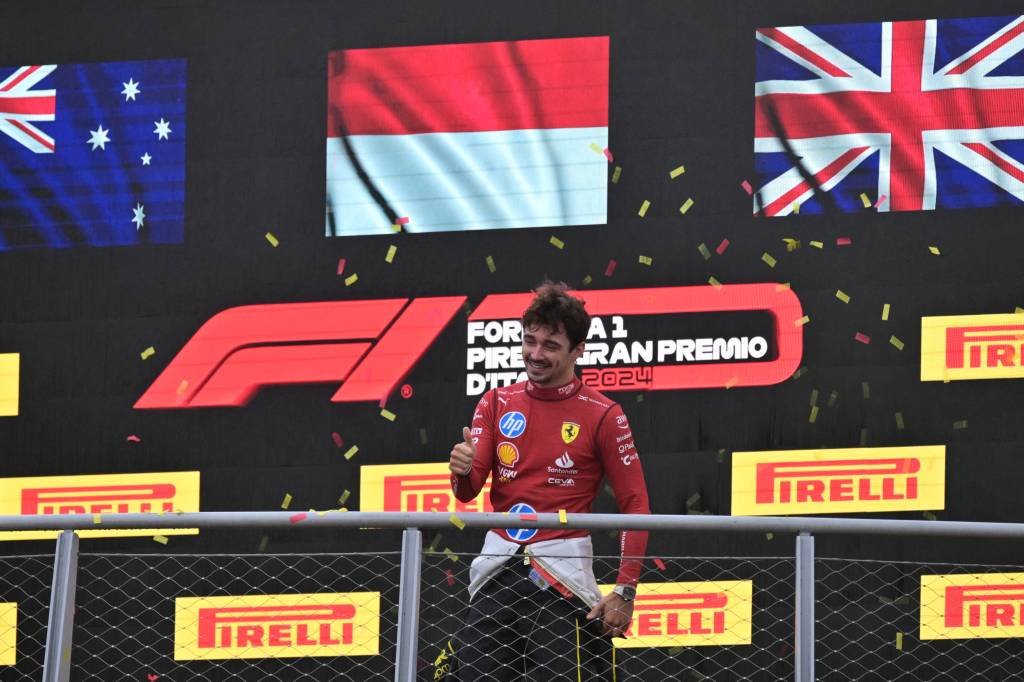 Fórmula 1: Leclerc conquista GP da Itália e quebra seca de cinco anos da Ferrari