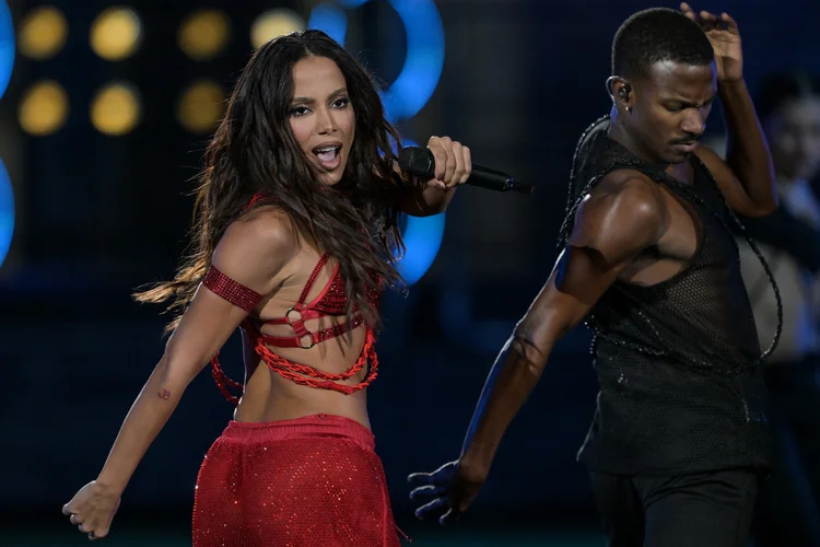 Anitta: cantora se destacou na década de 2010 (Nelson ALMEIDA/AFP)