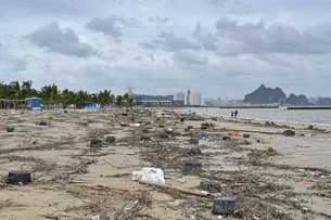 Mais de 280 mil pessoas são evacuadas em Xangai devido à passagem do tufão Co-may