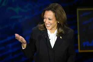 Imagem referente à matéria: Kamala x Trump: democrata amplia vantagem, diz pesquisa do NYT