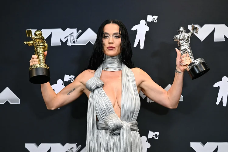  Katy Perry se apresenta no Brasil em setembro de 2025 com ingressos à venda nesta sexta-feira. (ANGELA WEISS/AFP)