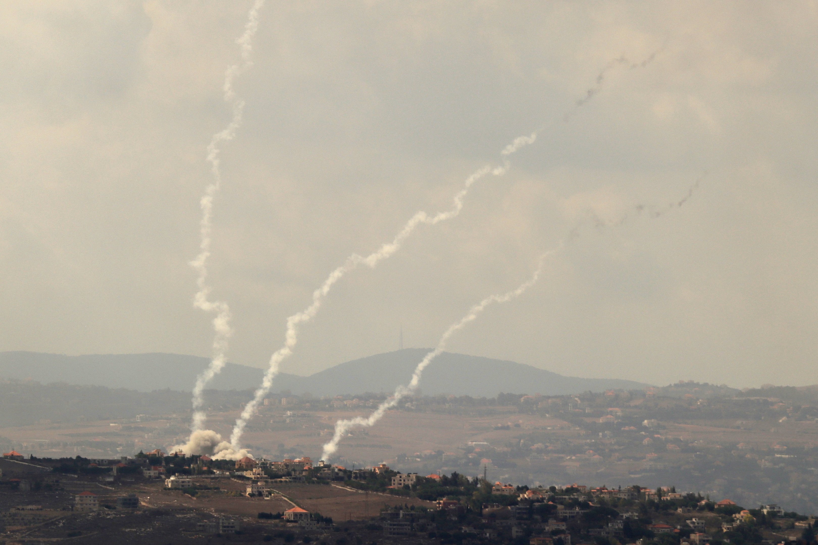 Ataque aéreo de Israel em região perto da fronteira com o Líbano