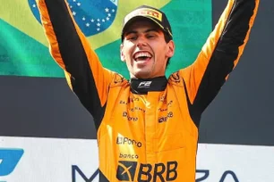 Imagem referente à matéria: Conheça Gabriel Bortoleto, piloto brasileiro que venceu corrida da F2 na Itália