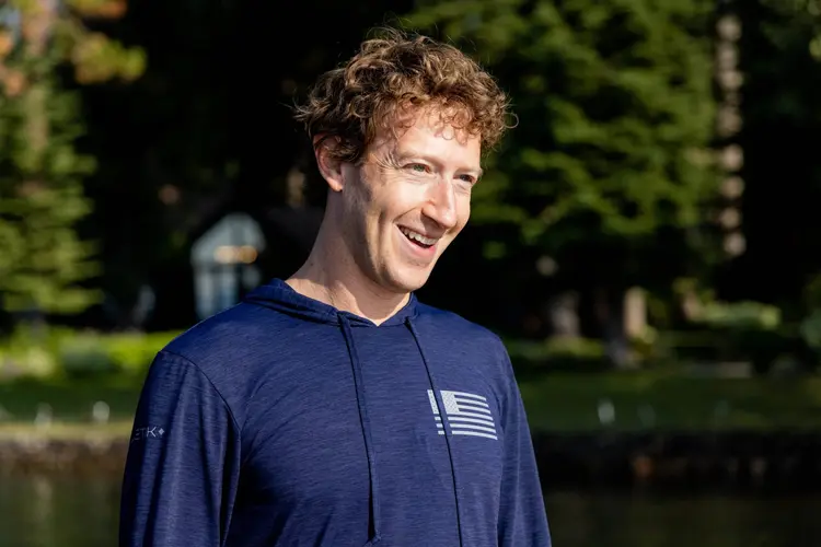 O novo Mark Zuckerberg: postura descontraída marca o novo momento do CEO (Jason Henry/Getty Images)