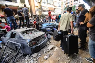 Imagem referente à matéria: Israel afirma que não busca 'escalada ampla' após ataque a Beirute