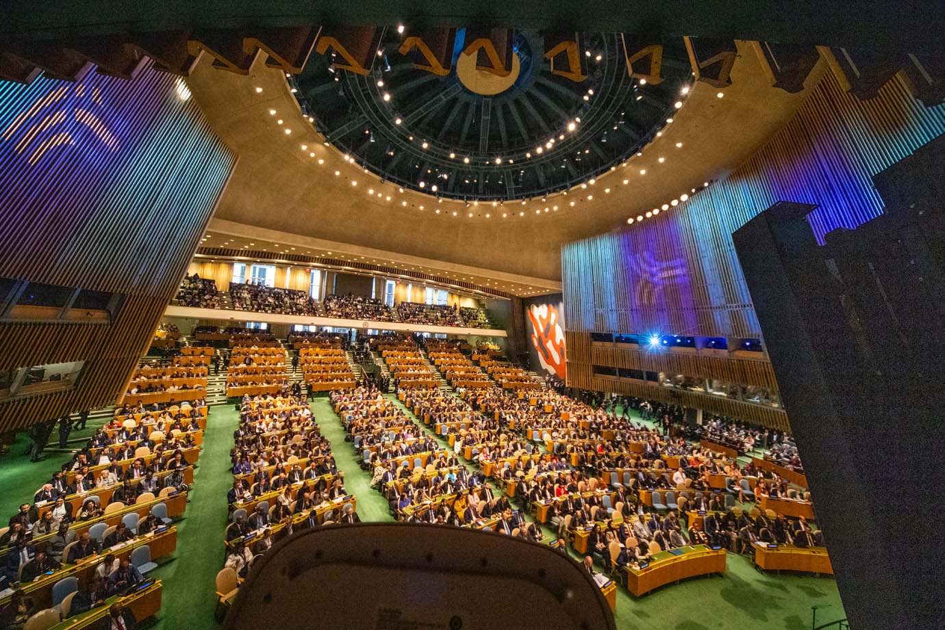 Cupula do Futuro na Plenaria da ONU

Foto: Leandro Fonseca
Data: 22/09/2024