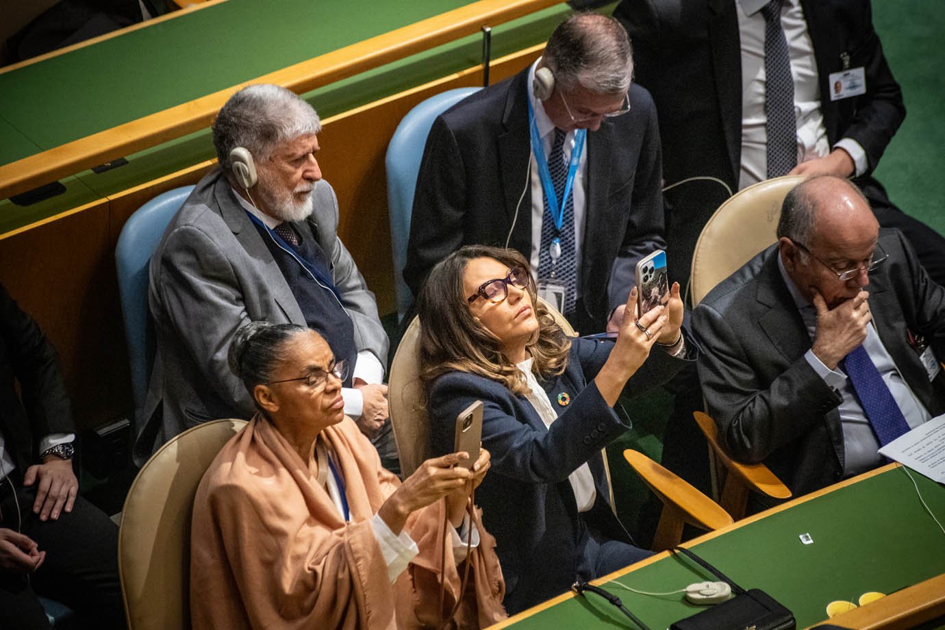 Cupula do Futuro - Assembleia Geral da ONU - Marina Silva- Janja

Foto: Leandro Fonseca
Data: 22/09/2024