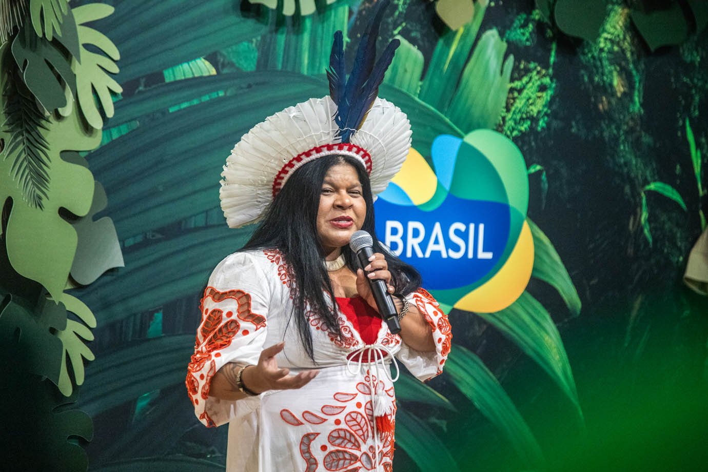 Sonia Guajajara no Evento em Nova Yorque - visit brasil gallery Amazon

Foto: Leandro Fonseca
Data: 23/09/2024