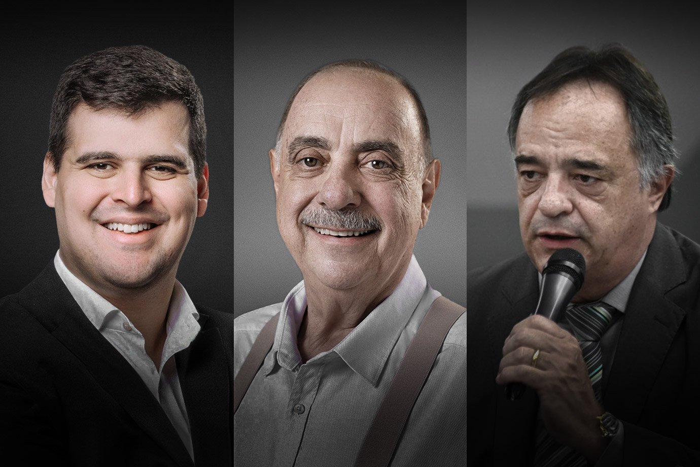 Engler tem 26% dos votos válidos, Fuad, 25%, e Tramonte, 23%, em BH, diz pesquisa Datafolha