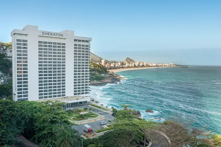 Sheraton Grand Rio Hotel & Resort: 538 quartos com vista para o mar. (Tadeu Brunelli/Divulgação)