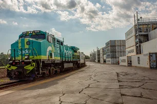 Imagem referente à matéria: Novo transporte por ferrovias da Brado pode evitar 177 toneladas de CO2 por viagem