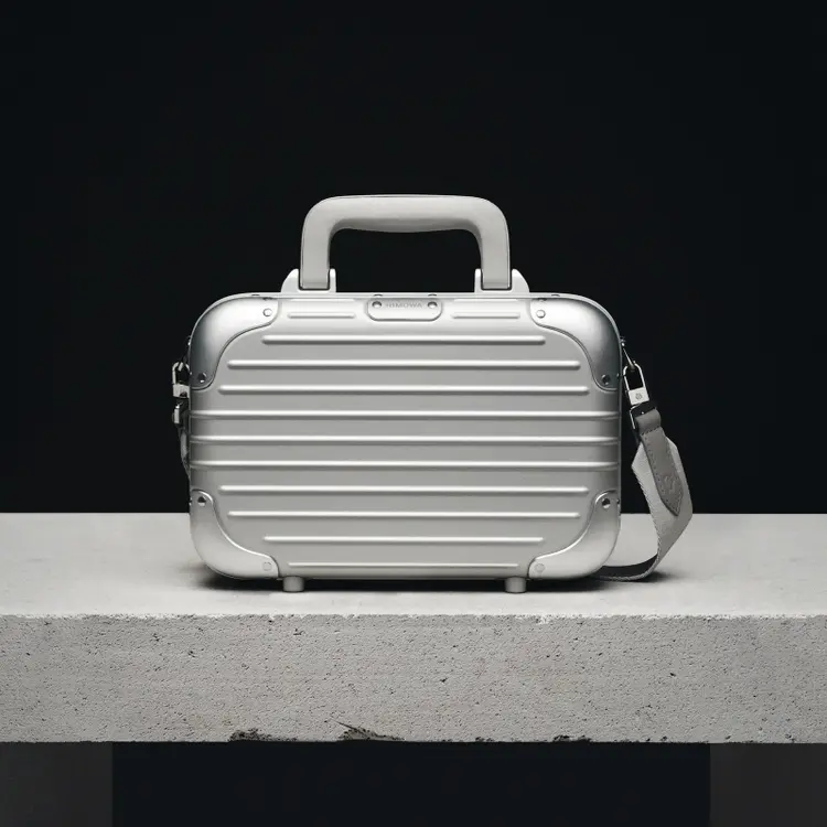 Original Bag da Rimowa: versão em prata (Rimowa/Divulgação)