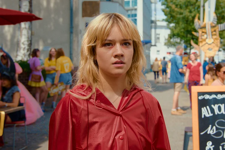 Lea Drinda em “Onde Está a Wanda?”, disponível na Apple TV+. (Divulgação/Divulgação)
