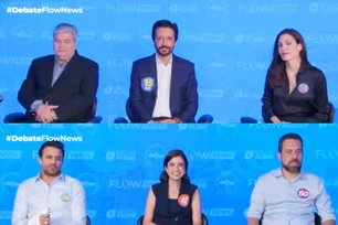 Imagem referente à matéria: Debate no Flow 'força' discussões de propostas dos candidatos de SP mas acaba em agressão