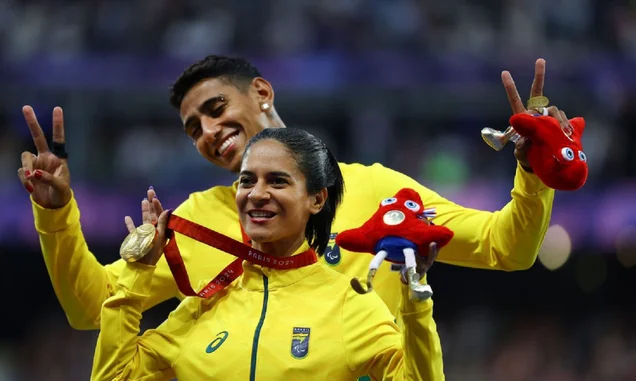 Imagem referente à notícia: Brasil bate recorde de medalhas de ouro em melhor dia da história nas Paralimpíadas