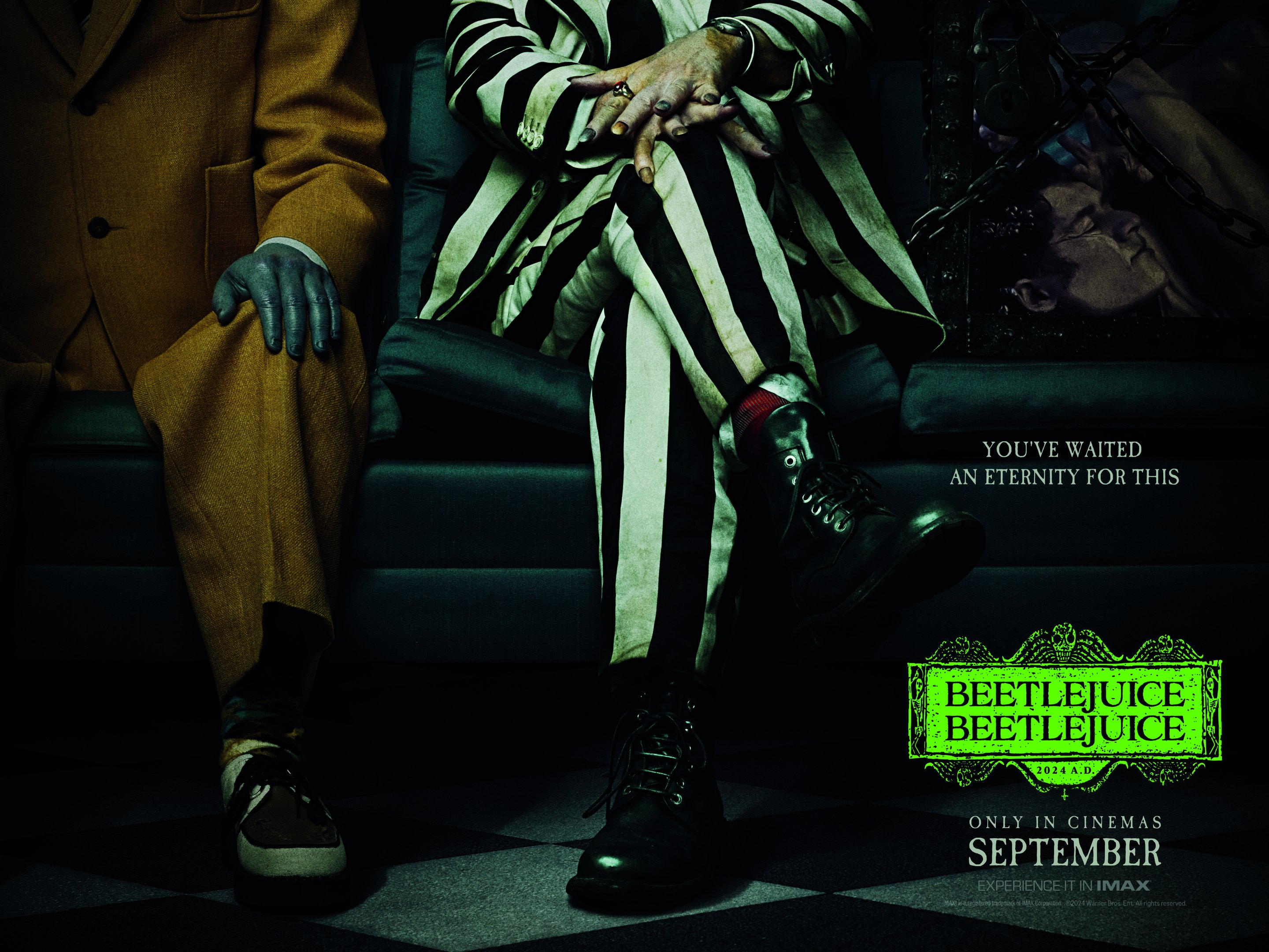 'Beetlejuice Beetlejuice': veja as fotos do novo filme de Tim Burton