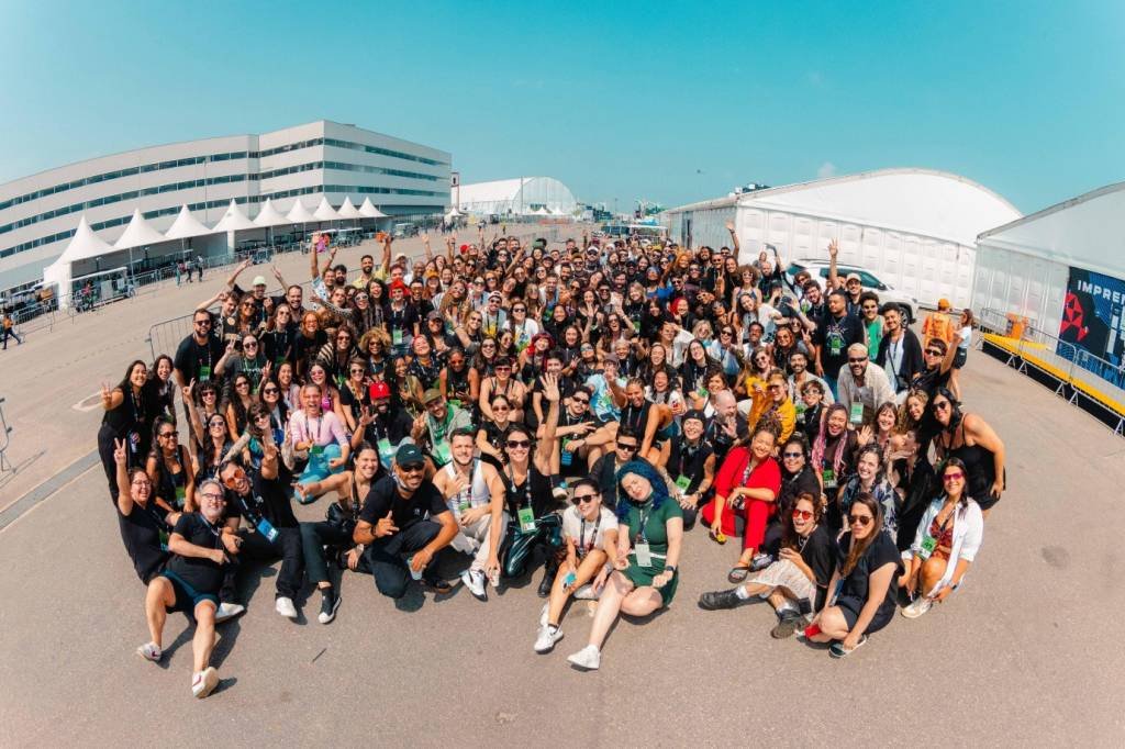 Megaoperação do Now, unidade de real time do A-Lab, o laboratório de conteúdo do Grupo Dreamers, contou com mais de 400 profissionais multidisciplinares na Cidade do Rock