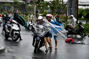 Imagem referente à matéria: Número de mortos devido à passagem do tufão Yagi no Vietnã sobe para 14