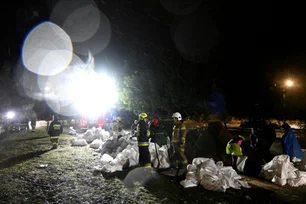 Imagem referente à matéria: Tempestade Boris força o fechamento do rio Danúbio para navegação na Áustria