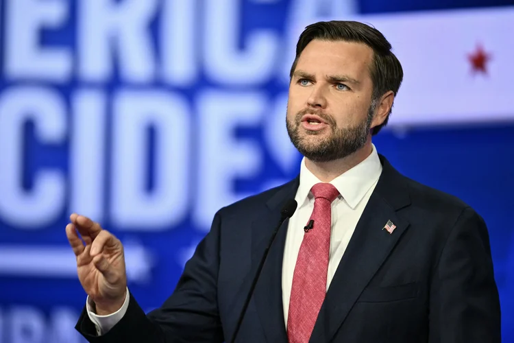 J.D. Vance, vice-presidente dos Estados Unidos (Angela Weiss/AFP)