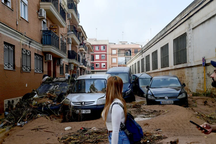 Europa viu suas perdas climáticas aumentarem 2,9% ao ano de 2009 a 2023 (Jose Jordan/AFP)