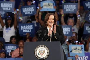 Imagem referente à matéria: O que vai acontecer com o bitcoin se Kamala Harris vencer eleições nos EUA?