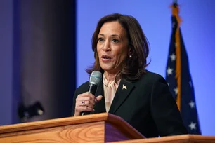 Imagem referente à matéria: Kamala arrecada US$ 1 bilhão em três meses, mais do que Trump obteve desde janeiro de 2023