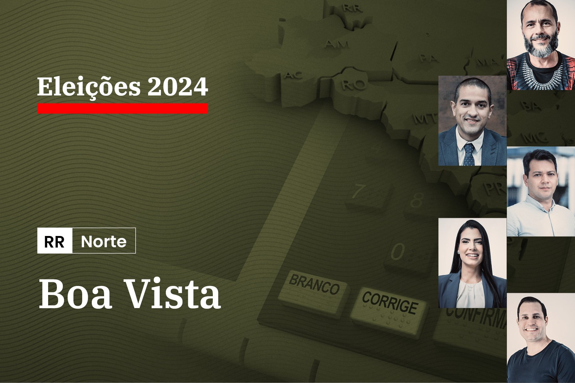 Galeria de fotos de Boa Vista (RR): veja a lista de candidatos a prefeito em 2024