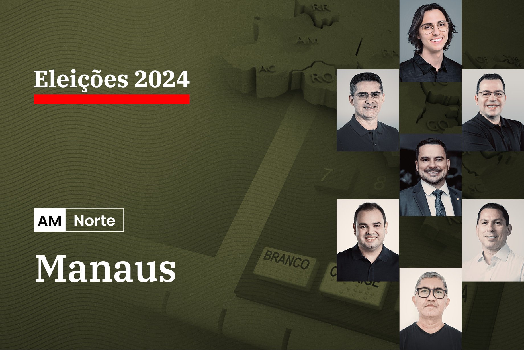 Galeria de fotos de Manaus (AM): veja a lista de candidatos a prefeito em 2024