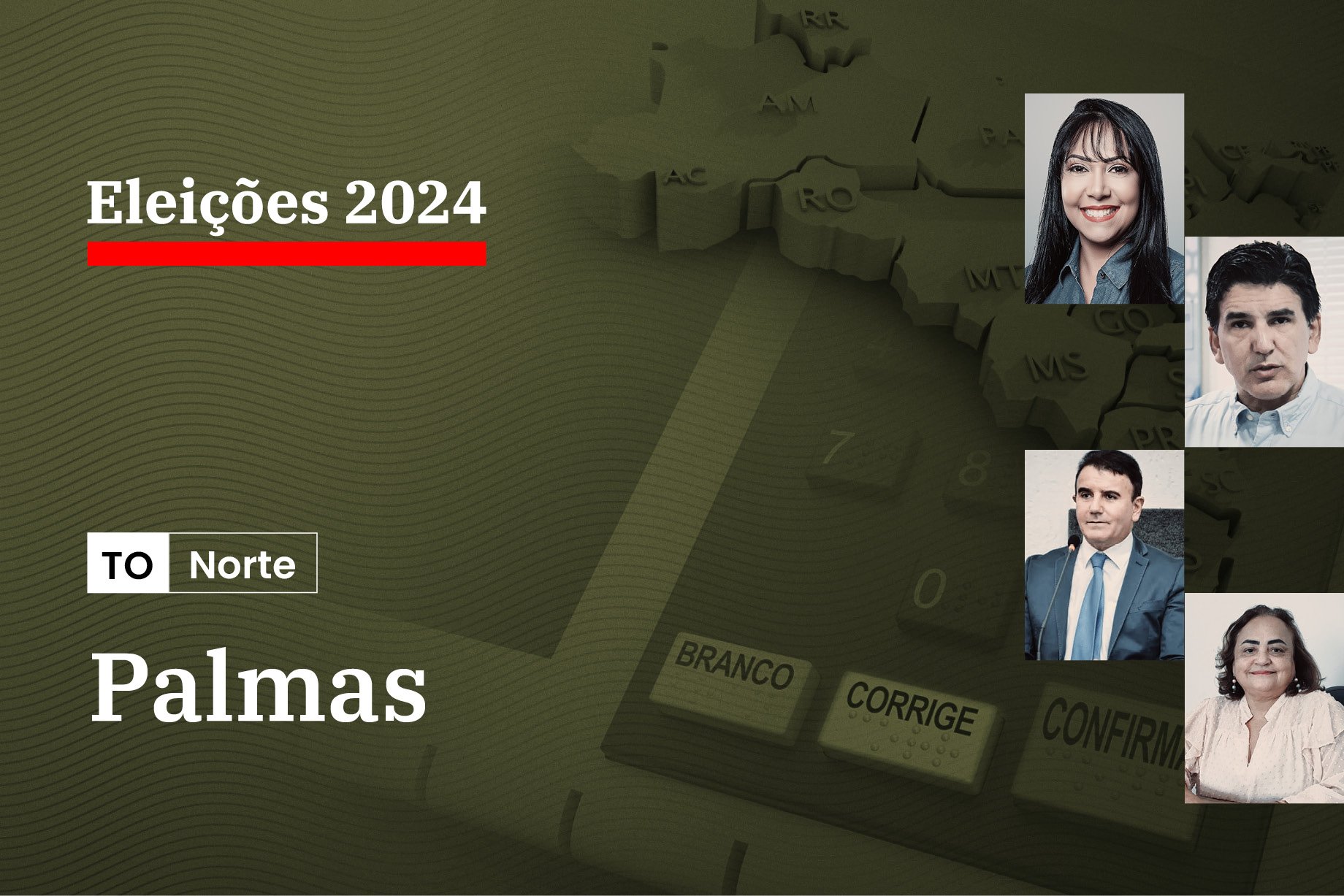 Galeria de fotos de Palmas (TO): veja a lista de candidatos a prefeito em 2024