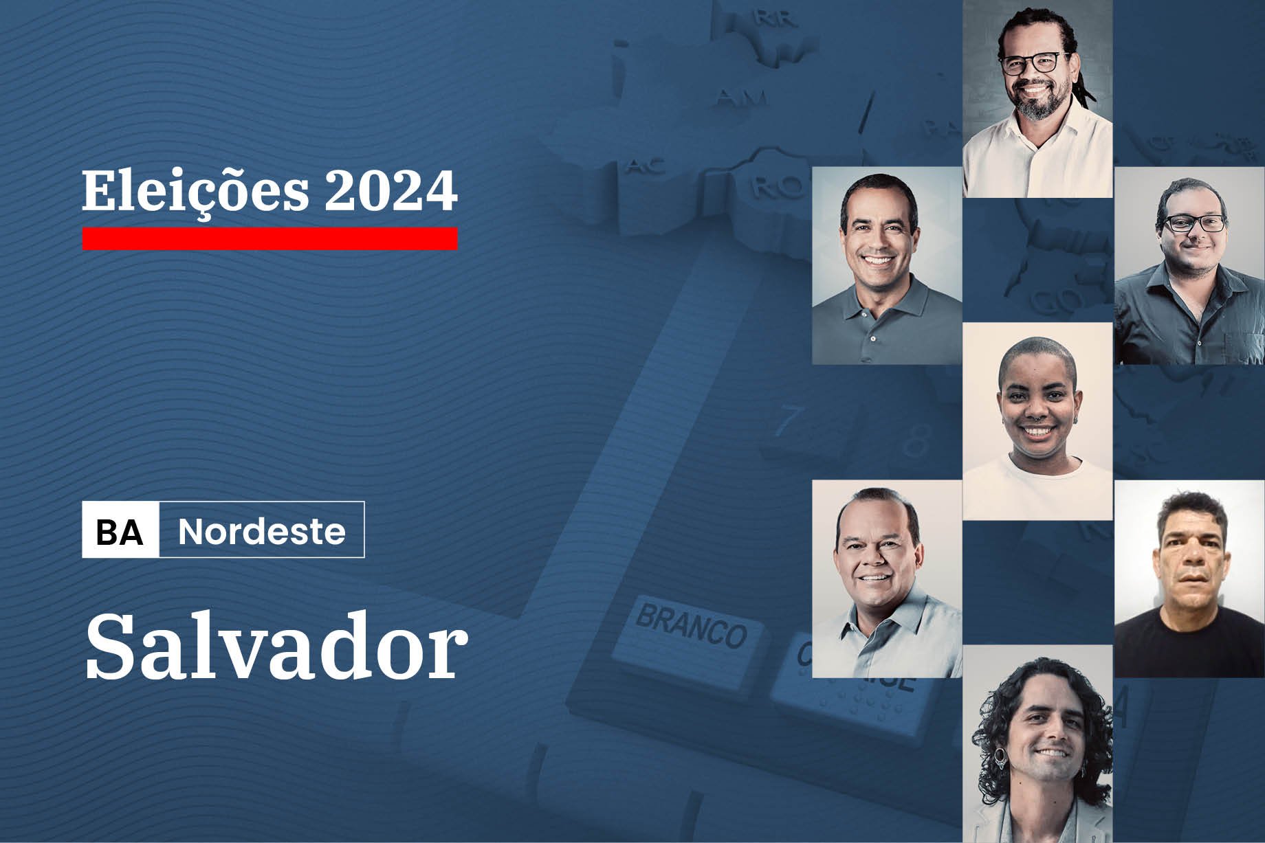 Salvador (BA): veja a lista de candidatos a prefeito em 2024