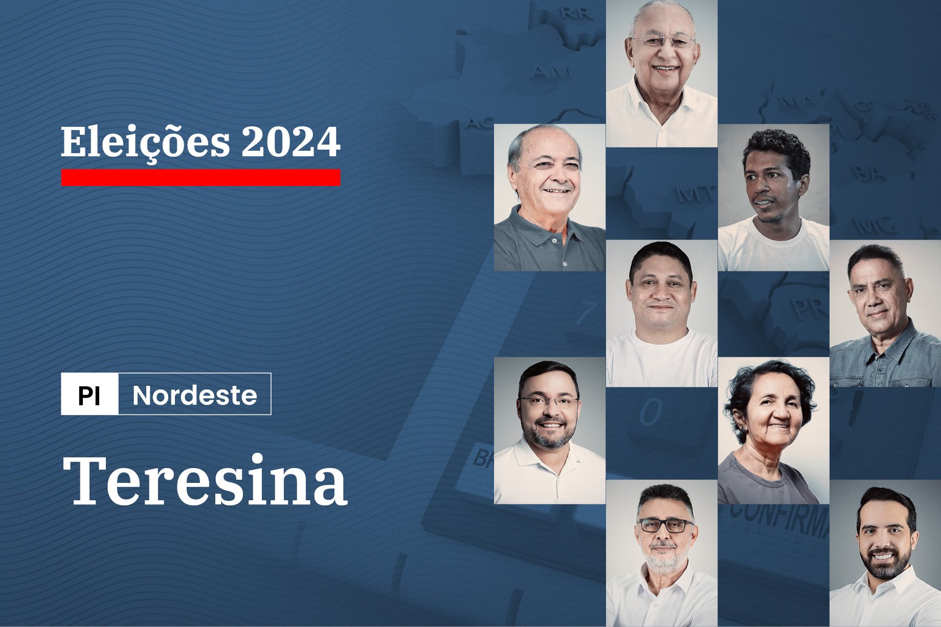 Apuração em Teresina: veja em tempo real quem está ganhando a eleição para prefeito