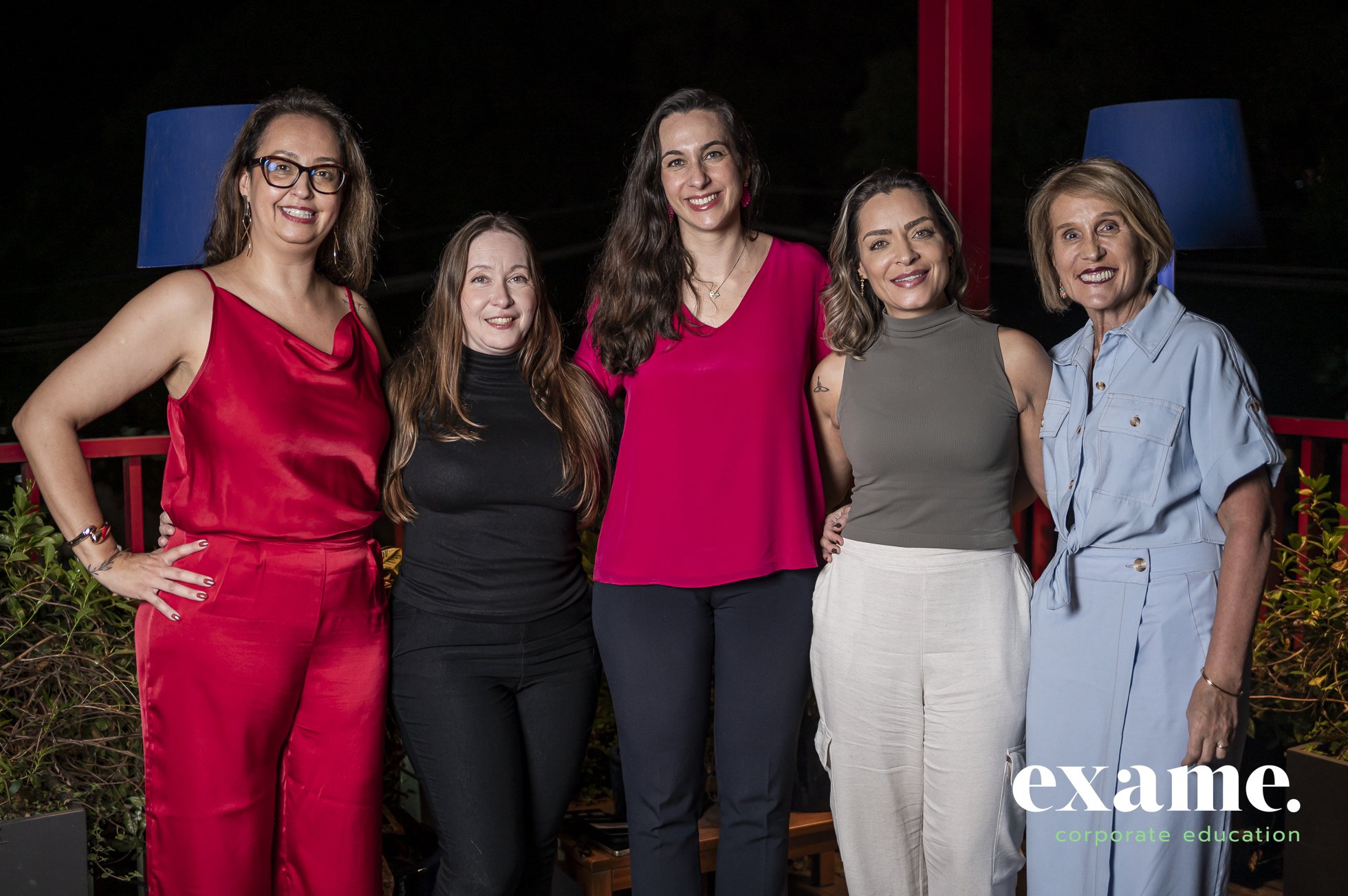 Vanessa Togniolli (People Executive Director, CI&T), Juliana Begnami (Head de RH, Caixa Residencial), Sarita Vollnhofer (CHRO, Alice), Elaine Dantas (CHRO, Copastur Viagens e Turismo), Arlete Soares( Diretora de Pessoas e Ética Corporativa, Wickbold)