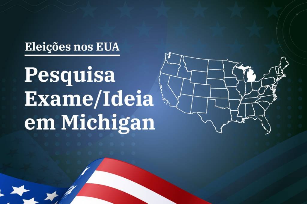 EXCLUSIVO: Kamala tem 48% e Trump soma 46% em Michigan, mostra pesquisa EXAME/Ideia