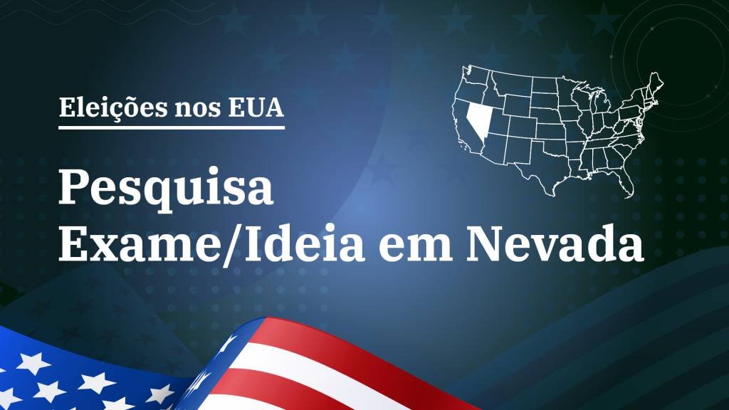 EXCLUSIVO: Trump tem 48% e Kamala, 47% em Nevada, diz pesquisa EXAME/Ideia