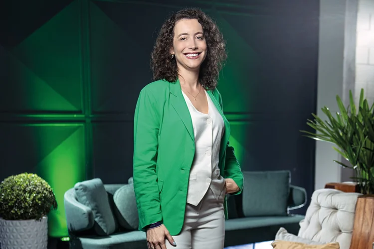 Mariá Menezes Boaventura, da Sankhya: plataforma online mostra as vagas abertas e as competências para ocupá-las (Germano Lüders/Exame)