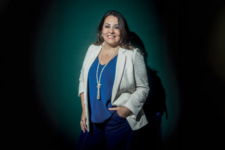 Maria Antonietta Russo, da TIM Brasil:  “O mundo corporativo está mudando e nós entendemos que nossas práticas também precisam evoluir para atender às novas necessidades dos funcionários” (Leandro Fonseca/Exame)